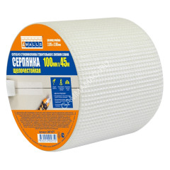 Сетка стр. армирующая "серпянка" самоклеящ. 0,1м х 45м "4WALLS" SMF 107Т (А.Д.М.) *1/18