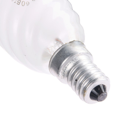 Лампа накаливания 60W Е14 свеча-витая матовая Navigator 94331 *10/100