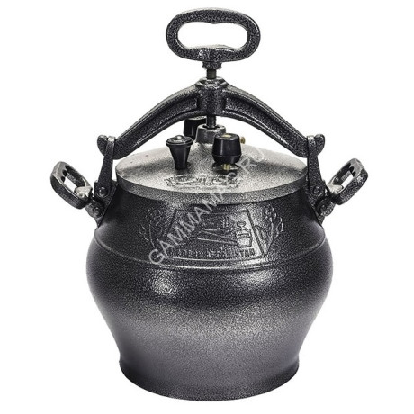 Казан алюм. "Афганский" "Скороварка" 12,0л Черный d дна 205мм ("Rashko Baba") *1