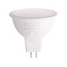 Лампа светодиодная 8,0W-220V GU5.3 MR16 2.7K теплый матовая Ecola 51x50 M2RW80ELC *10/100