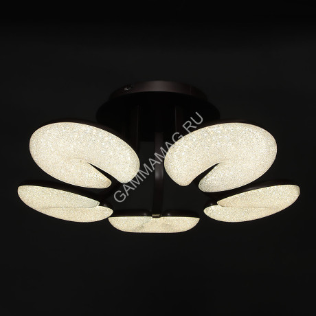 Люстра 8593-5 12W coffe 650 мм 3 реж. S=20м2 VERNER LIGHTING *1