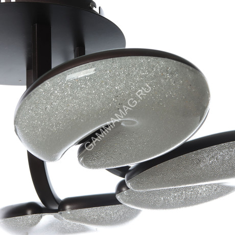 Люстра 8593-5 12W coffe 650 мм 3 реж. S=20м2 VERNER LIGHTING *1
