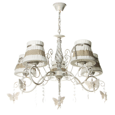 Люстра N2641/5 WG 5*40W E27 (d=620; h=830) S=20м2 VERNER LIGHTING *1