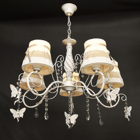 Люстра N2641/5 WG 5*40W E27 (d=620; h=830) S=20м2 VERNER LIGHTING *1