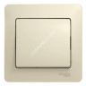 Выключатель "Glossa" СП 1кл. бежевый в сборе GSL000212 *15