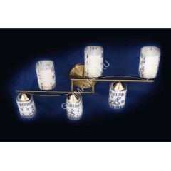 Люстра K1690/6 Мираж 6*60W E27 (h=140, w=400, l=650) S=24м2 VERNER LIGHTING *1