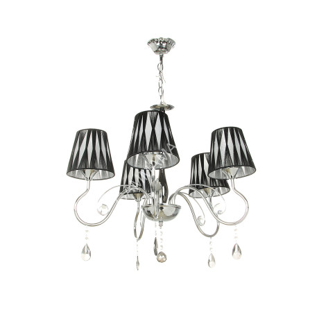 Люстра N1079/5 CH Е27 5*40Вт (h=780; d=640) VERNER LIGHTING *1