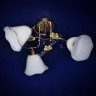 Люстра А2664/3 FG Е27 3*40Вт (h=320; d=550) VERNER LIGHTING *1