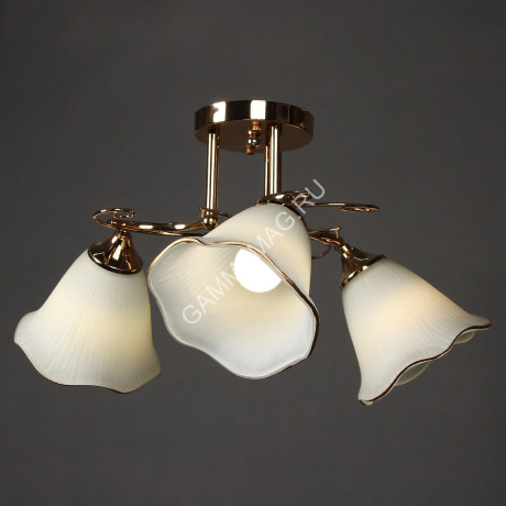 Люстра А2664/3 FG Е27 3*40Вт (h=320; d=550) VERNER LIGHTING *1