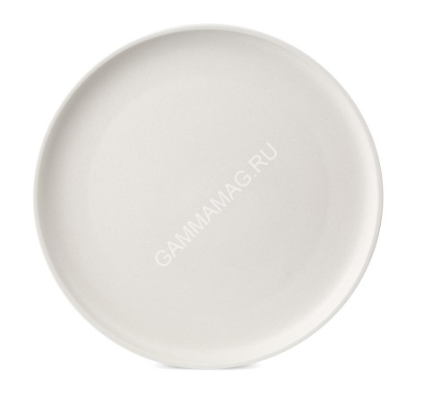 Тарелка фарфор. Domenik "Rock White" мелкая d26см DM8010 *6/24
