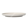 Тарелка фарфор. Domenik "Rock White" мелкая d26см DM8010 *6/24