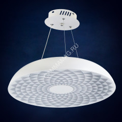Люстра 8618/24W white 450 мм 3 реж., пульт S=6м2 VERNER LIGHTING *1
