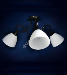 Люстра N2700/3 BK 3*40W E27 (h=280 d=600) S=12м2 VERNER LIGHTING *1