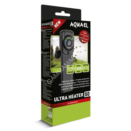 Нагреватель (AQUAEL) Ultra Heater пластиковый для аквариума 50W