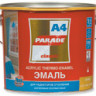 Эмаль для радиаторов акриловая белая полуматовая 0,9 л А4 120_С PARADE *1/6
