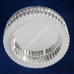 Светильник светодиодный акриловый 450мм 48W 8990/24W*2 LED 3 реж(т. и х.свет,смеш) пульт S=22м2 VERNER LIGHTING *1
