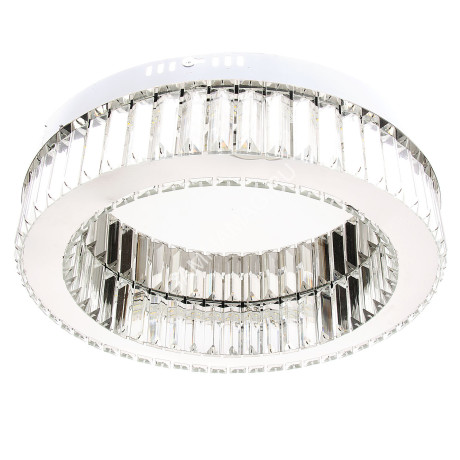 Светильник светодиодный акриловый 450мм 48W 8990/24W*2 LED 3 реж(т. и х.свет,смеш) пульт S=22м2 VERNER LIGHTING *1
