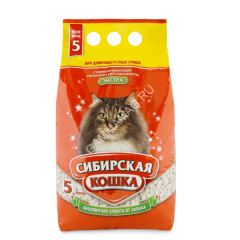 Наполнитель (Сибирская кошка) 7л Экстра впитывающий для длинношерстных кошек