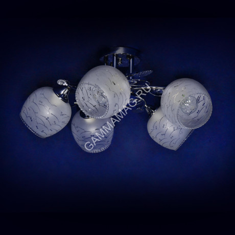 Люстра А2676/5 CH Е27 5*40Вт (h=280; d=560) VERNER LIGHTING *1