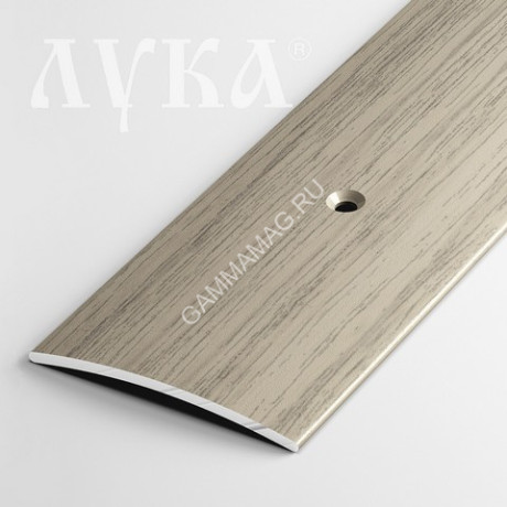 Порог-стык полукруглый ПС 04 1800мм 089 клен беленый (44,5*4,3мм) Лука *1/6/48