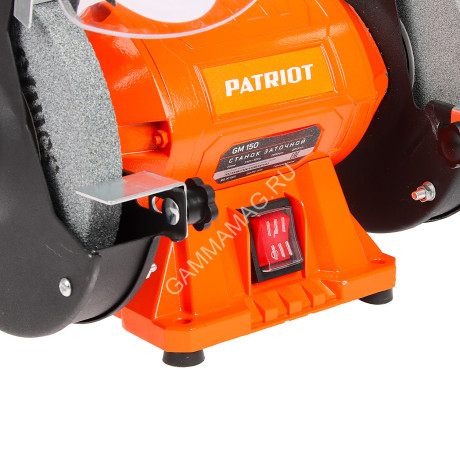 Станок точильный 150мм 250Вт 2980 об/мин GM150 Expert PATRIOT *1