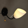 Бра А2516/1W ВК+CH E27 1*40Вт (150*290*120) VERNER LIGHTING *1