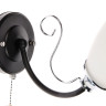 Бра А2516/1W ВК+CH E27 1*40Вт (150*290*120) VERNER LIGHTING *1