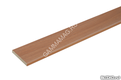 Наличник МДФ плоский Миланский орех 70*2150мм BROZEX-WOOD *10