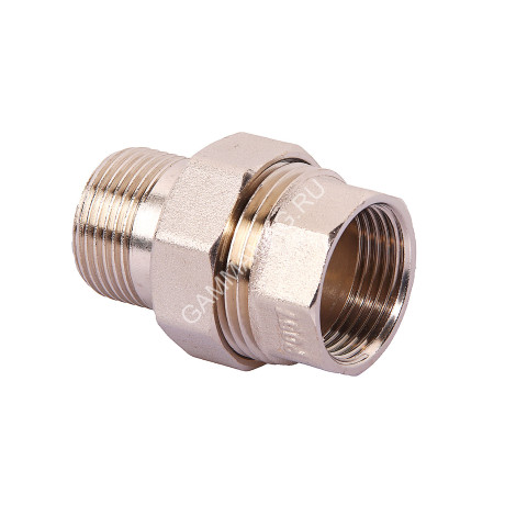 Соединитель с накидной гайкой прямой 3/4"(_20) М/П (американка) CTM CRAS0034 *10/70