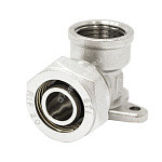 Уголок с креплением 16х1/2"(_15) цанга/мама (водорозетка) STI (862) *1/120