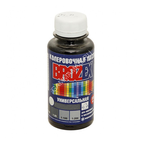 Колер паста серый №27 0,1 л BROZEX *6/108