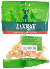TiTBiT 0,028кг лакомство кость узловая мини (мягкая упаковка)