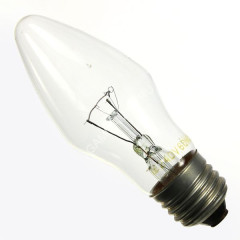 Лампа накаливания 60W Е27 свеча 220-230V ДС *100