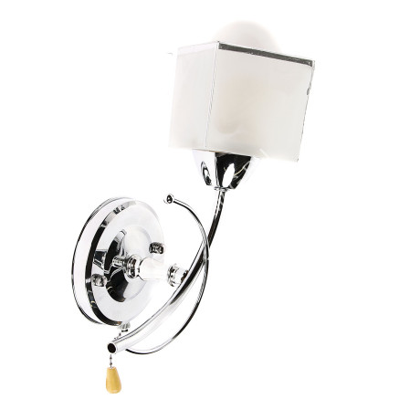 Бра N0138/1W СН Лед 1*60W E27 220V (h=280, w=140, l=140) VERNER LIGHTING *1