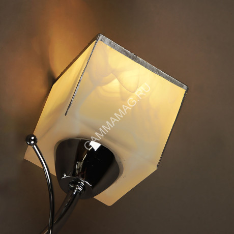 Бра N0138/1W СН Лед 1*60W E27 220V (h=280, w=140, l=140) VERNER LIGHTING *1