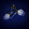 Люстра N1656/2 AB Е27 2*40Вт ( h=270; d=450) VERNER LIGHTING *1