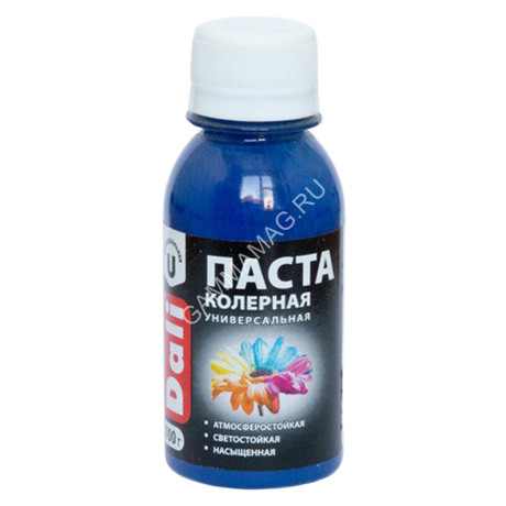 Колер паста синий 0,1 кг ДАЛИ *8/48