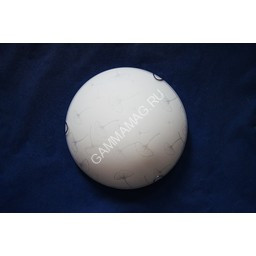 Светильник светодиодный стекло FX1096/12" LED 12Вт (диам 300мм) VERNER LIGHTING *1