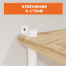 Стеллаж металл. "НеШкаф 49" 1695х365х1080мм 9 полок: 5+4, Дер./Белый ССНШ 49 Б "ЗМИ" *1