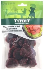TiTBiT 0,08кг Меню от Шефа медальоны мясные из телятины