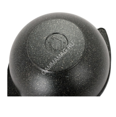 Казан алюм.а/приг.литой Kukmara "Granit ultra" original 4,5л Стекл.кр. кго47а (Кукмор) *1/3