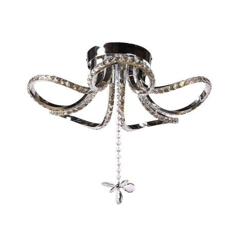 Люстра 8896/150W Chrome 600 мм 3 реж., пульт S=20м2 VERNER LIGHTING *1
