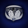 Люстра Y0524/3+3 CH Е14 3*40Вт +3*3Вт пульт ( h=200; d=300) VERNER LIGHTING *1