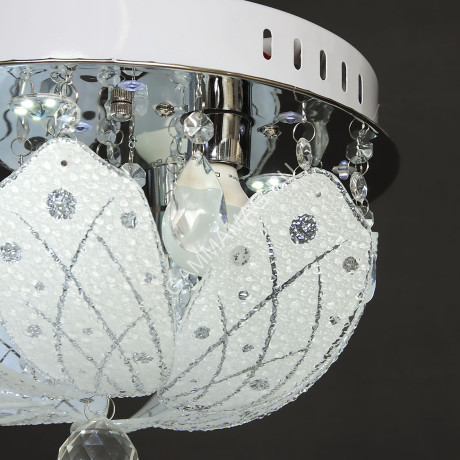 Люстра Y0524/3+3 CH Е14 3*40Вт +3*3Вт пульт ( h=200; d=300) VERNER LIGHTING *1