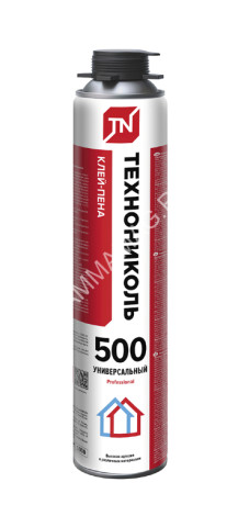 Клей-пена монтажная профес. "Технониколь"500 универсальная до +0С 740гр/1000мл *12