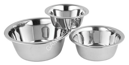 Миска (Зооник) 1,6 л металл стандарт