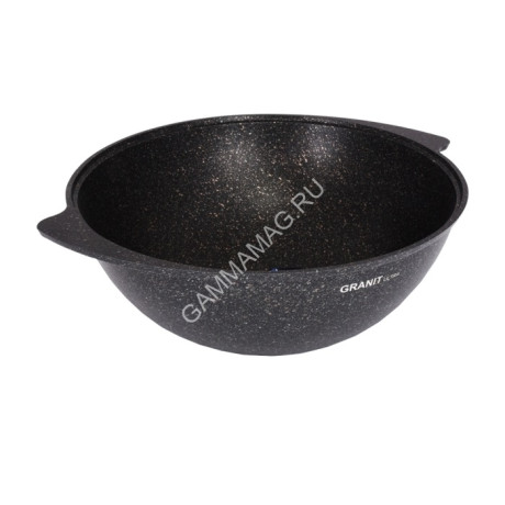 Казан алюм.а/приг.литой Kukmara "Granit ultra" original 6,0л Мет.кр, d дна125мм кго65а *1/2