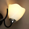 Бра А2618/2W ВК+CH E27 2*40Вт (230*170*450) VERNER LIGHTING *1