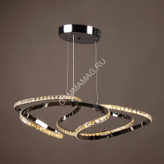Люстра 8897/130W Chrome 500 мм 3 реж., пульт S=16м2 VERNER LIGHTING *1