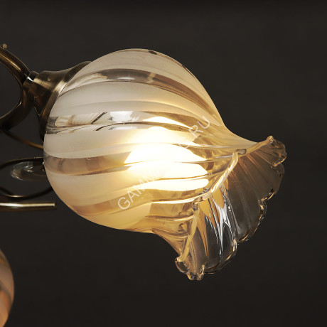 Люстра N1656/3 AB Е27 3*40Вт ( h=280; d=470) VERNER LIGHTING *1